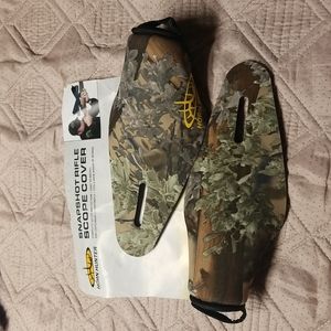 Snapshot rifle scope cover